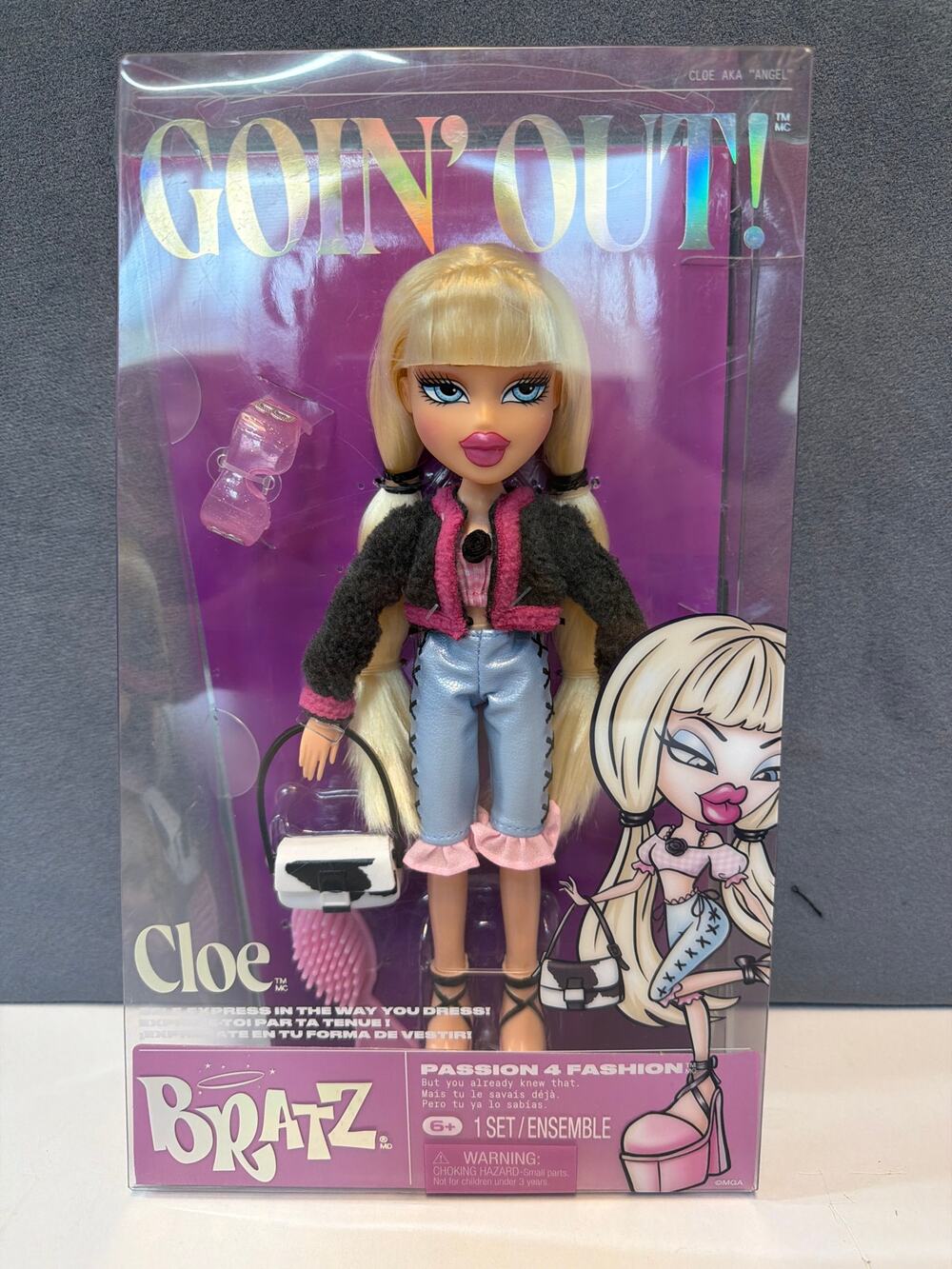 Bratz Goin' Out Cloe Chloe Passion 4 Fashion Doll "Angel" MGA NEW IN PACKAGING